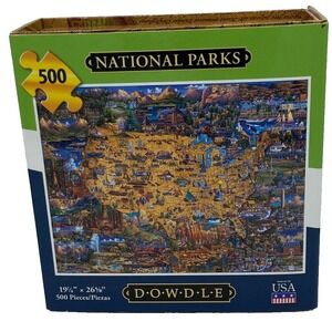 National Parks 500 Piece Puzzle by Dowdle